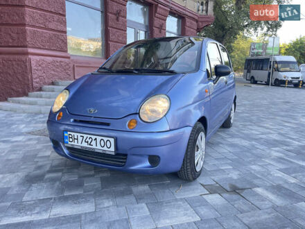 Дэу Матиз 2008 в Одессе на Automoto.ua Синий Дэу Матиз, объемом двигателя 0.8 л и пробегом 122 тыс. км за 2650 $, фото 1 на Automoto.ua