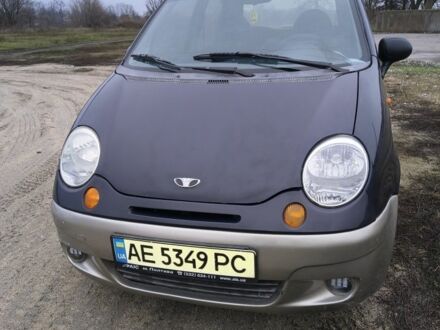 Синий Дэу Матиз, объемом двигателя 1 л и пробегом 162 тыс. км за 1900 $, фото 1 на Automoto.ua
