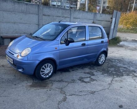 Синий Дэу Матиз, объемом двигателя 0.8 л и пробегом 254 тыс. км за 2200 $, фото 1 на Automoto.ua