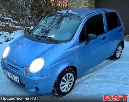 Синій Деу Матіз, об'ємом двигуна 0.8 л та пробігом 118 тис. км за 2100 $, фото 1 на Automoto.ua