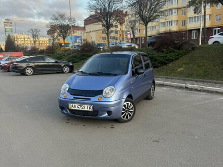 Синій Деу Матіз, об'ємом двигуна 0.8 л та пробігом 124 тис. км за 1999 $, фото 1 на Automoto.ua