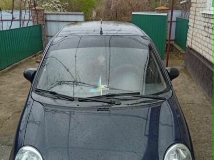 Синий Дэу Матиз, объемом двигателя 0.8 л и пробегом 92 тыс. км за 2000 $, фото 1 на Automoto.ua