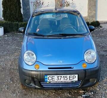 Синий Дэу Матиз, объемом двигателя 0.8 л и пробегом 136 тыс. км за 2000 $, фото 1 на Automoto.ua