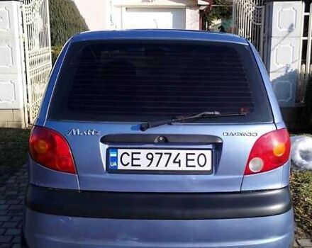 Синий Дэу Матиз, объемом двигателя 0.8 л и пробегом 184 тыс. км за 2800 $, фото 1 на Automoto.ua