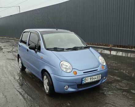 Синий Дэу Матиз, объемом двигателя 1 л и пробегом 150 тыс. км за 2050 $, фото 1 на Automoto.ua