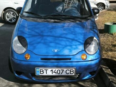 Синий Дэу Матиз, объемом двигателя 0.8 л и пробегом 58 тыс. км за 2600 $, фото 1 на Automoto.ua