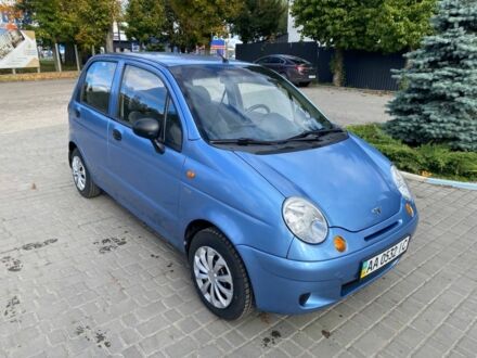 Дэу Матиз 2008 в Умани на Automoto.ua Синий Дэу Матиз, объемом двигателя 0.8 л и пробегом 79 тыс. км за 3200 $, фото 1 на Automoto.ua