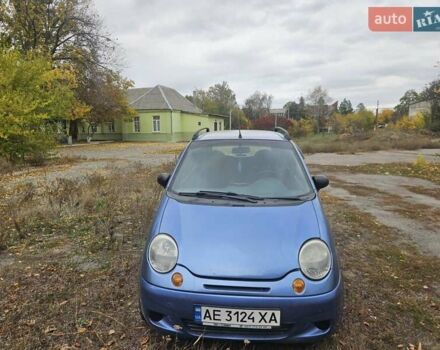 Синий Дэу Матиз, объемом двигателя 0.8 л и пробегом 145 тыс. км за 2600 $, фото 1 на Automoto.ua