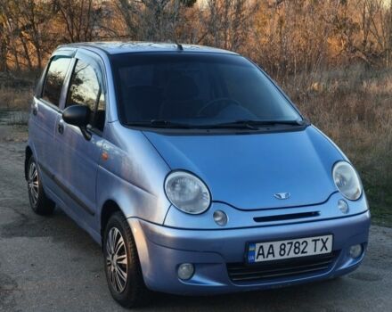 Синий Дэу Матиз, объемом двигателя 0.8 л и пробегом 85 тыс. км за 2500 $, фото 1 на Automoto.ua