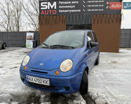 Синій Деу Матіз, об'ємом двигуна 0.8 л та пробігом 100 тис. км за 1850 $, фото 1 на Automoto.ua