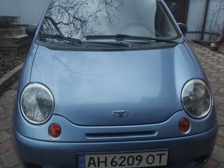 Синий Дэу Матиз, объемом двигателя 0.8 л и пробегом 91 тыс. км за 1500 $, фото 1 на Automoto.ua