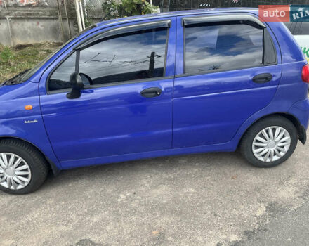 Синій Деу Матіз, об'ємом двигуна 0.8 л та пробігом 62 тис. км за 3100 $, фото 1 на Automoto.ua