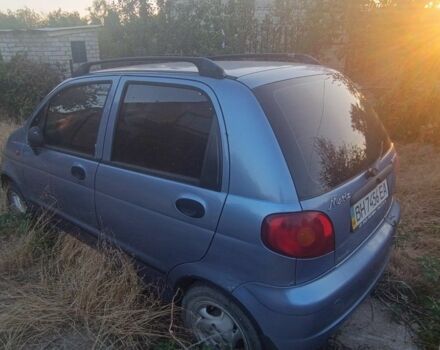 Синий Дэу Матиз, объемом двигателя 0.8 л и пробегом 80 тыс. км за 700 $, фото 1 на Automoto.ua