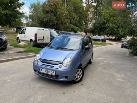 Синий Дэу Матиз, объемом двигателя 0.8 л и пробегом 104 тыс. км за 2600 $, фото 1 на Automoto.ua