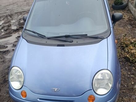 Синий Дэу Матиз, объемом двигателя 0.8 л и пробегом 65 тыс. км за 2500 $, фото 1 на Automoto.ua