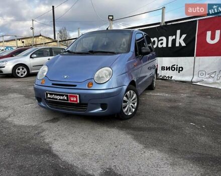 Синий Дэу Матиз, объемом двигателя 0.8 л и пробегом 92 тыс. км за 3490 $, фото 1 на Automoto.ua