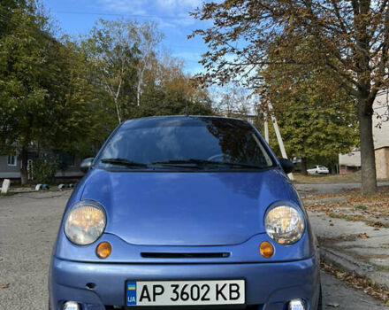 Синий Дэу Матиз, объемом двигателя 0.8 л и пробегом 200 тыс. км за 2800 $, фото 1 на Automoto.ua