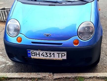 Дэу Матиз 2008 в Одессе на Automoto.ua Синий Дэу Матиз, объемом двигателя 0.8 л и пробегом 150 тыс. км за 1850 $, фото 1 на Automoto.ua