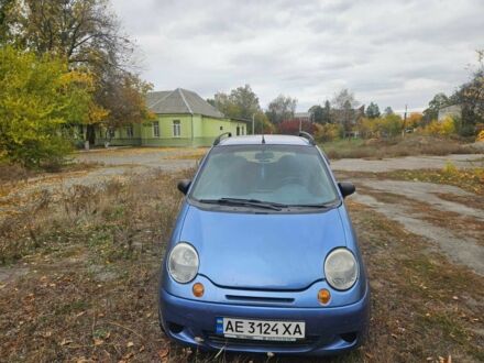 Деу Матіз 2008 у Новомосковске на Automoto.ua Синій Деу Матіз, об'ємом двигуна 0.8 л та пробігом 145 тис. км за 2700 $, фото 1 на Automoto.ua