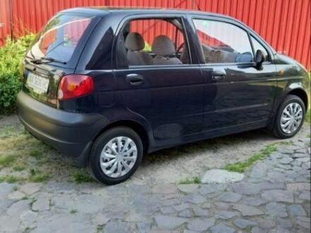 Синий Дэу Матиз, объемом двигателя 0.8 л и пробегом 28 тыс. км за 3300 $, фото 1 на Automoto.ua