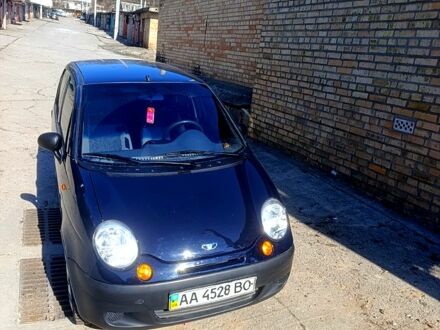 Синий Дэу Матиз, объемом двигателя 0.8 л и пробегом 175 тыс. км за 1800 $, фото 1 на Automoto.ua