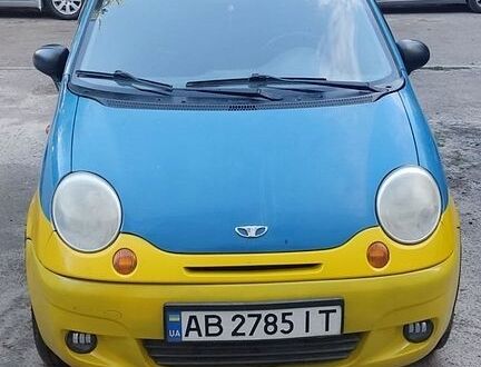 Синий Дэу Матиз, объемом двигателя 1 л и пробегом 118 тыс. км за 2200 $, фото 1 на Automoto.ua