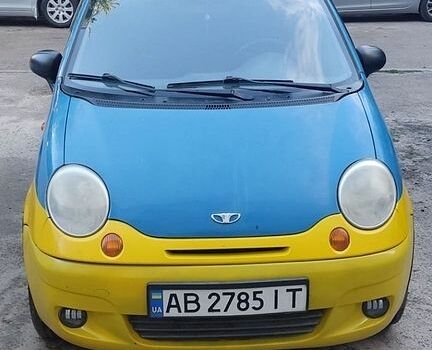 Синий Дэу Матиз, объемом двигателя 1 л и пробегом 118 тыс. км за 2200 $, фото 1 на Automoto.ua