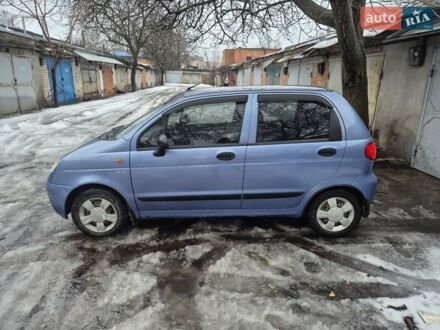Синій Деу Матіз, об'ємом двигуна 0.8 л та пробігом 62 тис. км за 3000 $, фото 1 на Automoto.ua