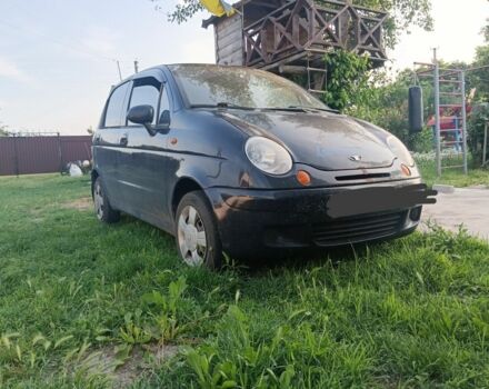 Синий Дэу Матиз, объемом двигателя 0 л и пробегом 200 тыс. км за 600 $, фото 1 на Automoto.ua