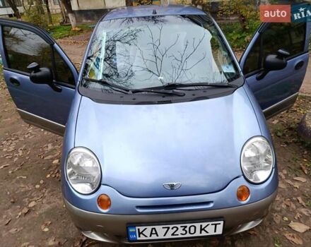 Синий Дэу Матиз, объемом двигателя 1 л и пробегом 115 тыс. км за 2600 $, фото 1 на Automoto.ua