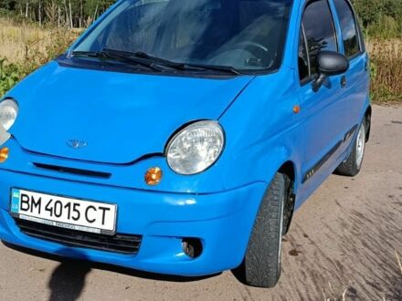 Синий Дэу Матиз, объемом двигателя 0.8 л и пробегом 76 тыс. км за 2409 $, фото 1 на Automoto.ua