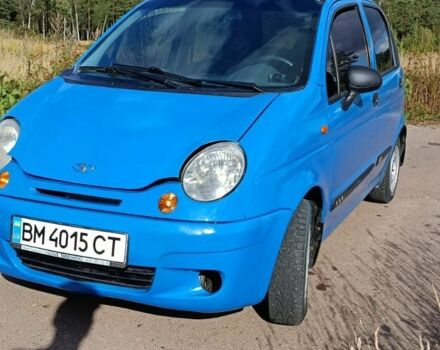 Синій Деу Матіз, об'ємом двигуна 0.8 л та пробігом 76 тис. км за 2409 $, фото 1 на Automoto.ua