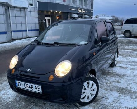 Синий Дэу Матиз, объемом двигателя 0.8 л и пробегом 154 тыс. км за 1800 $, фото 1 на Automoto.ua
