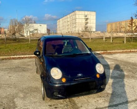 Синий Дэу Матиз, объемом двигателя 0.8 л и пробегом 537 тыс. км за 1500 $, фото 1 на Automoto.ua
