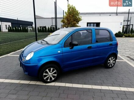 Синий Дэу Матиз, объемом двигателя 0.8 л и пробегом 210 тыс. км за 2999 $, фото 1 на Automoto.ua