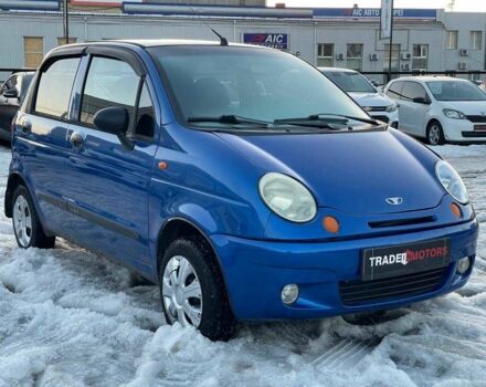 Синий Дэу Матиз, объемом двигателя 0.8 л и пробегом 100 тыс. км за 1990 $, фото 1 на Automoto.ua