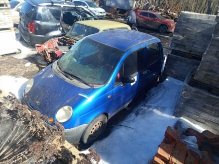 Синий Дэу Матиз, объемом двигателя 0.8 л и пробегом 65 тыс. км за 600 $, фото 1 на Automoto.ua