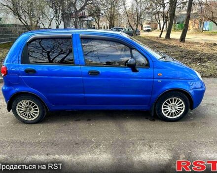 Синий Дэу Матиз, объемом двигателя 0.8 л и пробегом 145 тыс. км за 2500 $, фото 1 на Automoto.ua