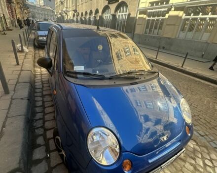 Синий Дэу Матиз, объемом двигателя 0.8 л и пробегом 1 тыс. км за 2200 $, фото 1 на Automoto.ua