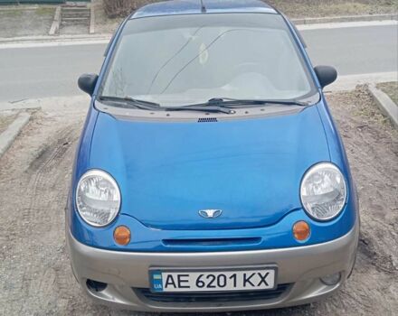 Синий Дэу Матиз, объемом двигателя 1 л и пробегом 58 тыс. км за 2400 $, фото 1 на Automoto.ua