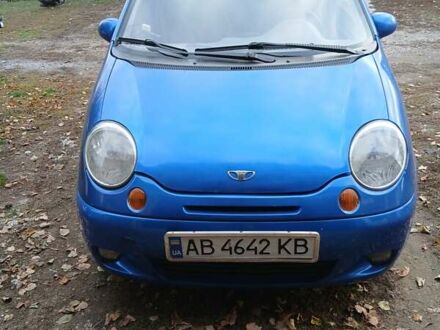 Синий Дэу Матиз, объемом двигателя 0.8 л и пробегом 140 тыс. км за 2400 $, фото 1 на Automoto.ua