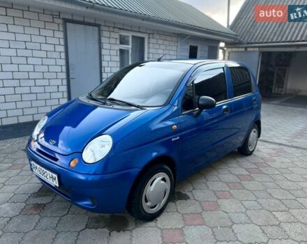 Синий Дэу Матиз, объемом двигателя 0.8 л и пробегом 116 тыс. км за 2900 $, фото 1 на Automoto.ua