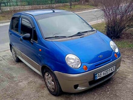 Синій Деу Матіз, об'ємом двигуна 1 л та пробігом 58 тис. км за 2500 $, фото 1 на Automoto.ua