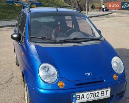 Синий Дэу Матиз, объемом двигателя 0.8 л и пробегом 81 тыс. км за 2500 $, фото 1 на Automoto.ua