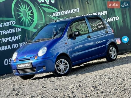 Синій Деу Матіз, об'ємом двигуна 0.8 л та пробігом 89 тис. км за 3300 $, фото 1 на Automoto.ua