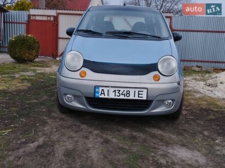Синий Дэу Матиз, объемом двигателя 1 л и пробегом 150 тыс. км за 1800 $, фото 1 на Automoto.ua