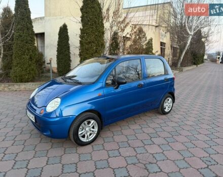 Синий Дэу Матиз, объемом двигателя 0.8 л и пробегом 57 тыс. км за 2950 $, фото 1 на Automoto.ua