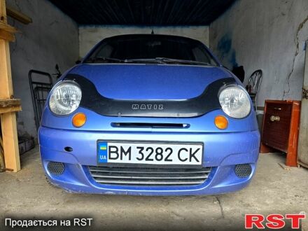 Синий Дэу Матиз, объемом двигателя 0.8 л и пробегом 100 тыс. км за 2800 $, фото 1 на Automoto.ua