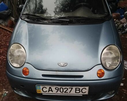 Синий Дэу Матиз, объемом двигателя 8 л и пробегом 119 тыс. км за 1400 $, фото 1 на Automoto.ua