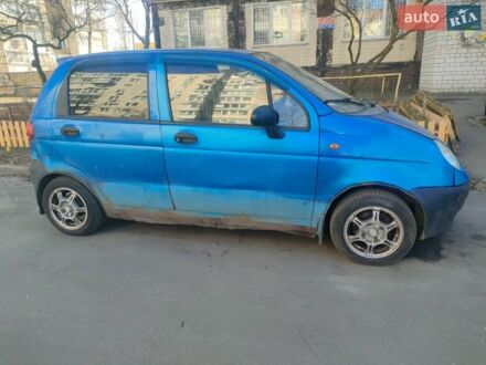 Синій Деу Матіз, об'ємом двигуна 0.8 л та пробігом 250 тис. км за 1399 $, фото 1 на Automoto.ua